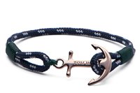 Bracciale Tom Hope Mediterranean Green in Tessuto TM0070-XS - TM0070-XS